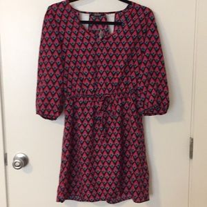 Cutout Raspberry dress